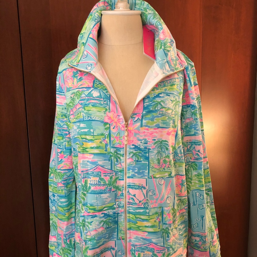 *SOLD* NWT Lilly Pulitzer Leona Full-Zip Popover